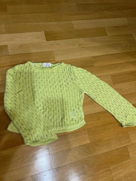 Hackovany top, h&m,146
