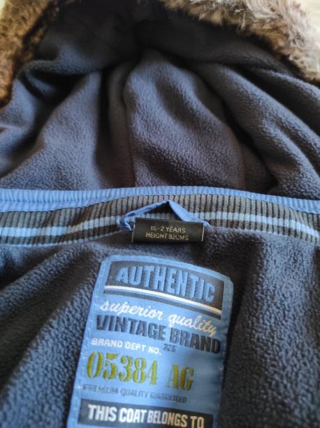 Zimný kabát (92, 1/2-2 rokov), next,92