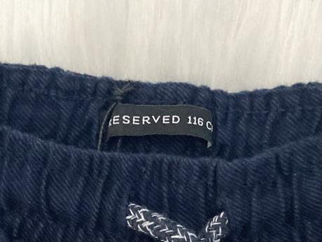 Nohavice veľ. 116, reserved,116