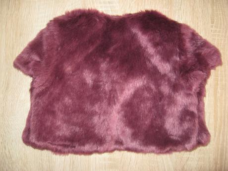 Kožušinková vestička, f&f,86