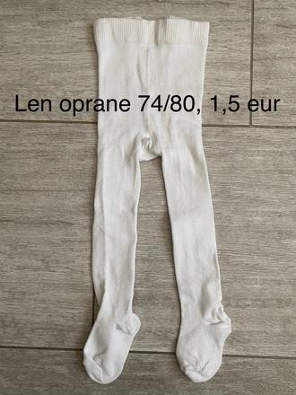 Nove len oprane pancusky 74/80, f&f,74