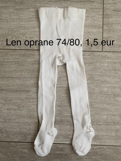 Nove len oprane pancusky 74/80, f&f,74