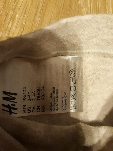 Pančuchové nohavice, h&m,98