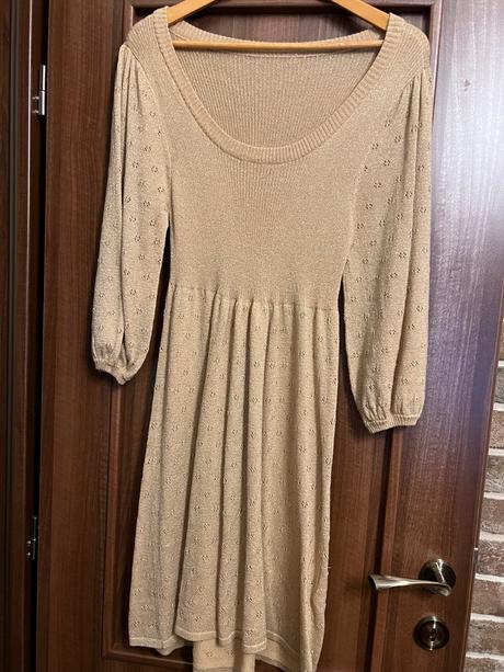 Zlaté šaty h&m, h&m,m