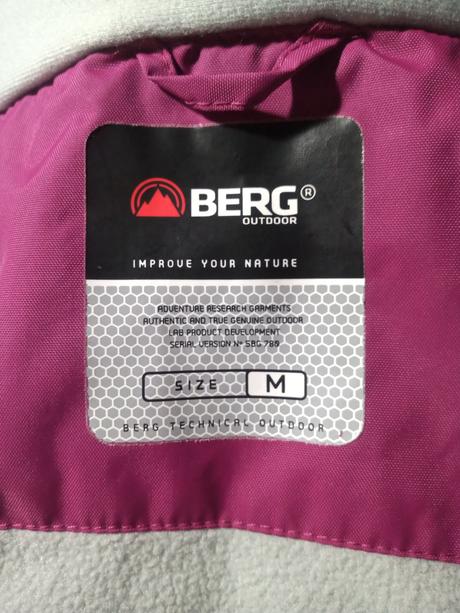 Outdoorova bunda berg, m