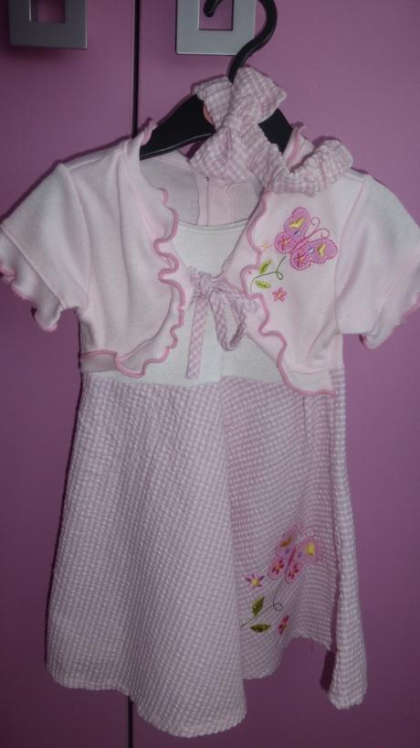 Šaty pre princeznú+svetrík+čelenka, 86