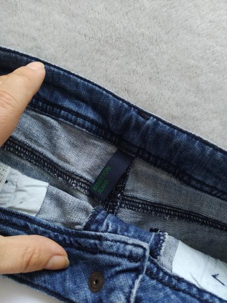 Kraťasy riflové benetton, benetton,s