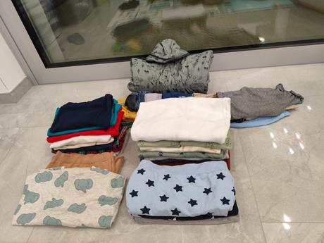 Balík oblečenia veľkosť 74, 68–80