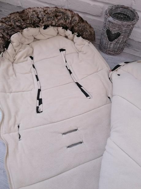 Zimný fusak petite chérie + rukávniky, petite chérie