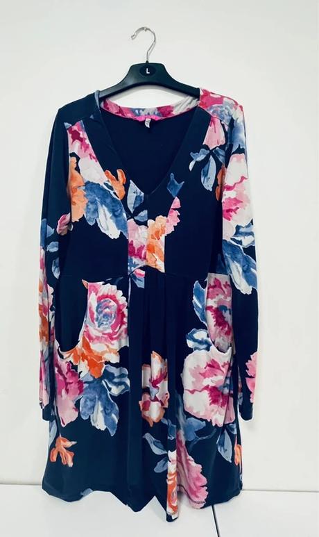 Kvetinové šaty joules s britským šarmom uk 14, xl
