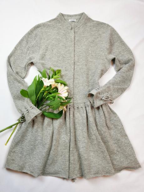 Hunkydory - merino svetríkové šaty, m