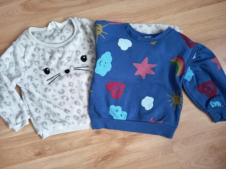 Nove mikiny 104/110, tchibo,104 / 110