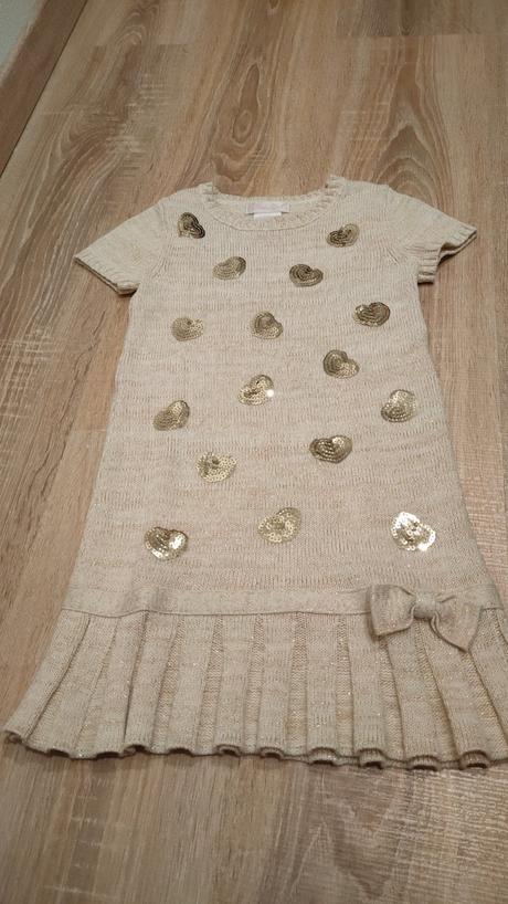 Krásne pletené šaty, 116