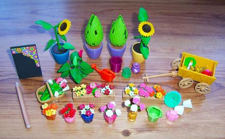 Playmobil - kvetinárstvo,