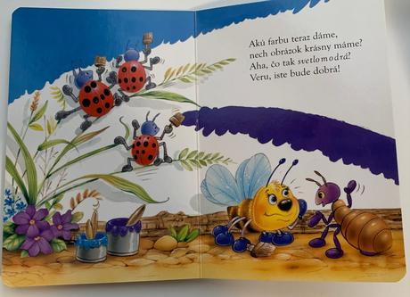 Veselé maľovanie s usilovnou včielkou, 