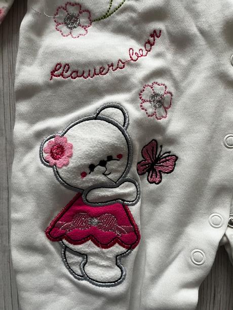 Vzorovany dlhorukavovy overal, 68