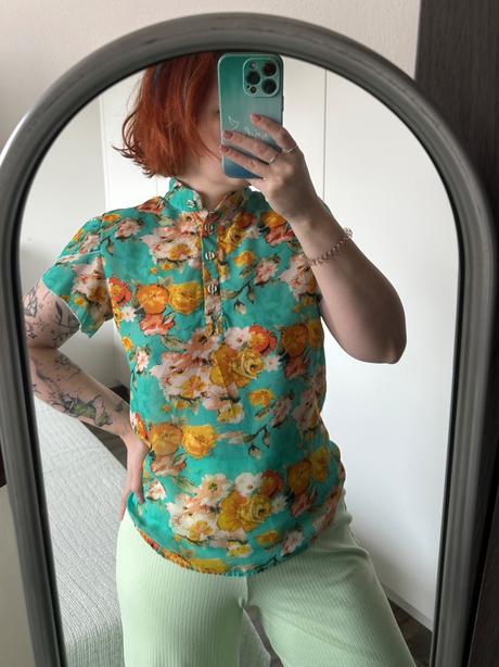 Kvetinová blúzka / košeľa, xs