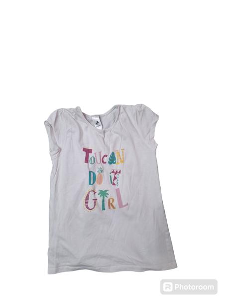 Dievčenské bavlnené tričko, palomino,140