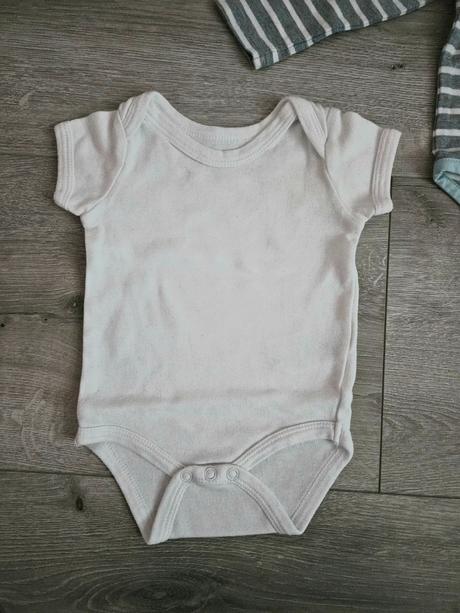 Body h&m, coccodrillo, biele grátis 68, coccodrillo,68