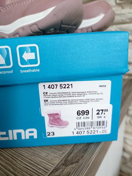 Snehule deichmann cortina 23, deichmann,23