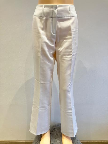 Dámske biele nohavice (40), l