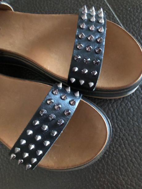 Inuovo kožené štýlové sandále, 40