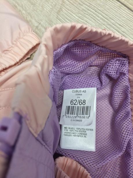 Bunda dievčenská cubus, č.62/68, 3-6m, cubus,68