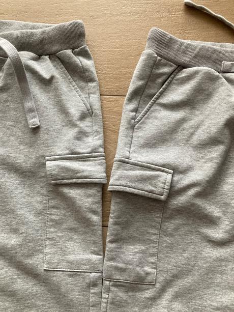 Tepláky 2 ks top stav, 158