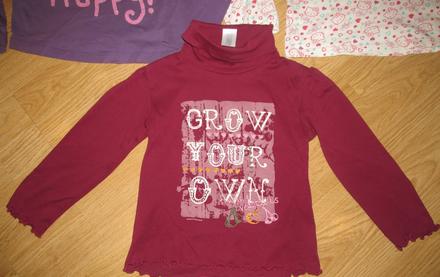 Tričko a roláčik v. 116, nickelodeon,116