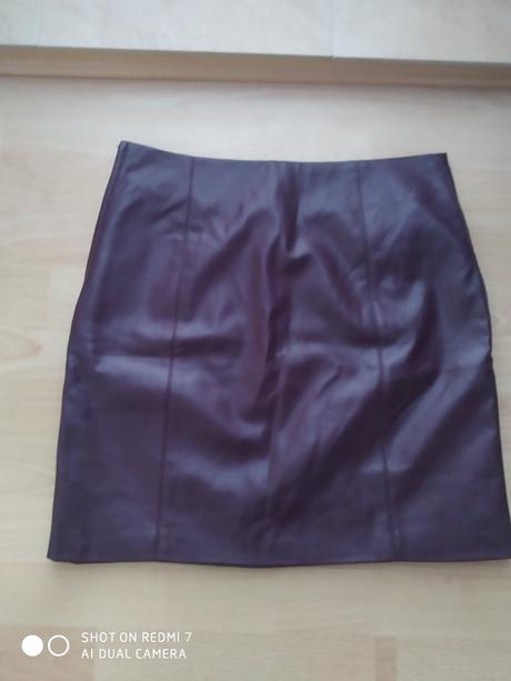Koženková sukňa, orsay,38