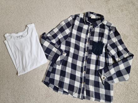 Zara kosela bluzka 140 modra, zara,140
