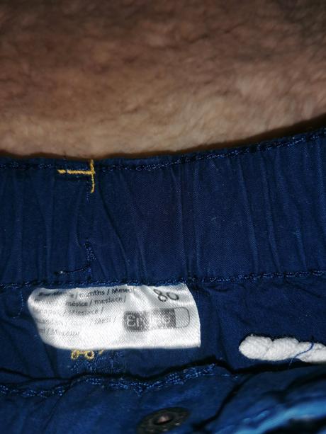 Tenké nohavice, ergee,80