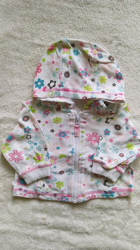 Kvetovana mikina, baby club,68