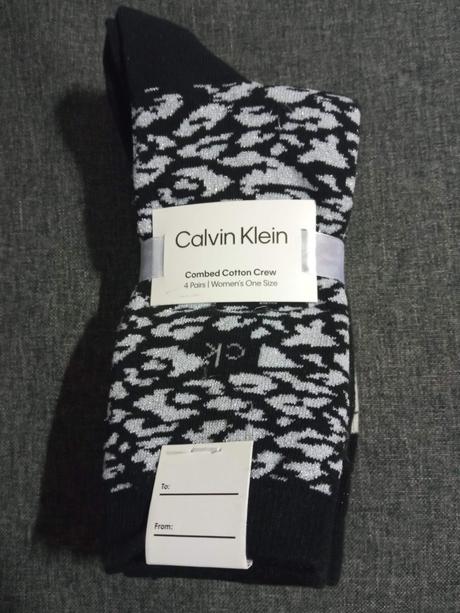 Ponožky 37-41 calvin klein 4 páry, calvin klein