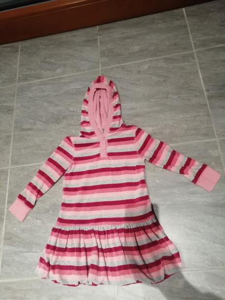 Pohodlné mikina šaty babygap, bavlna zamat v104, reserved,104