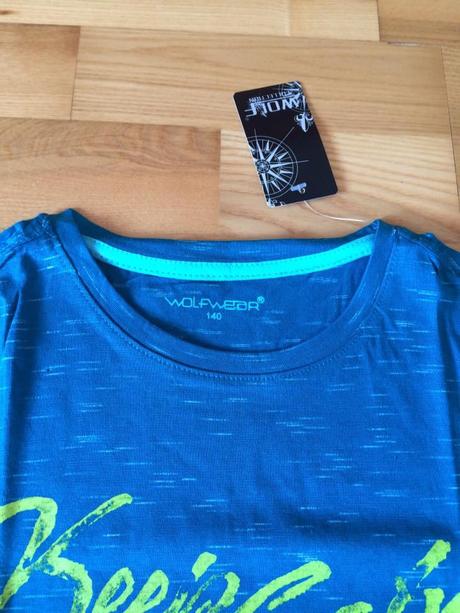 Chlapčenské letné tričko - v.164., wolf,164