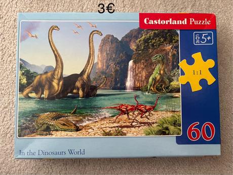 Puzzle - dinosaury, 
