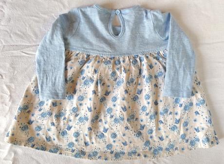 Modre saty s pancuskami 3-6m, disney,68