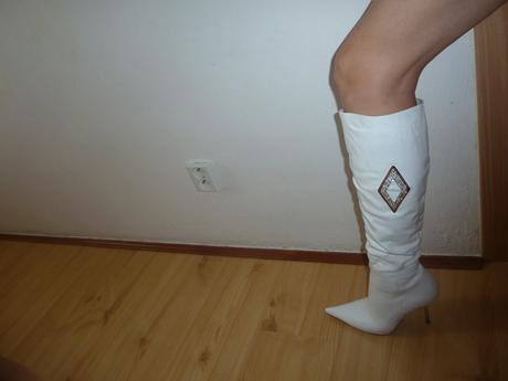 Biele svadobne čizmy, 37