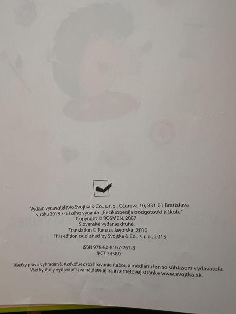 Encyklopédia predškoláka, 