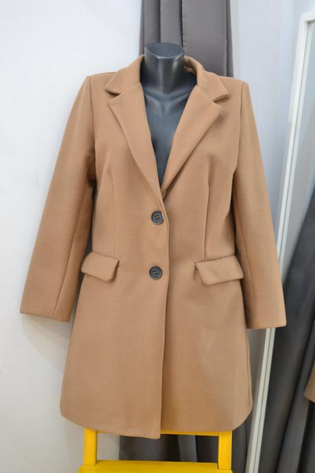 Béžový kabát m, m