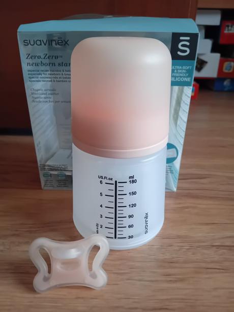 Antikolikova fľaša, suavinex