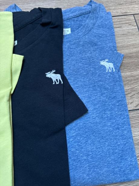 7x tričko a&f, abercrombie&fitch,164