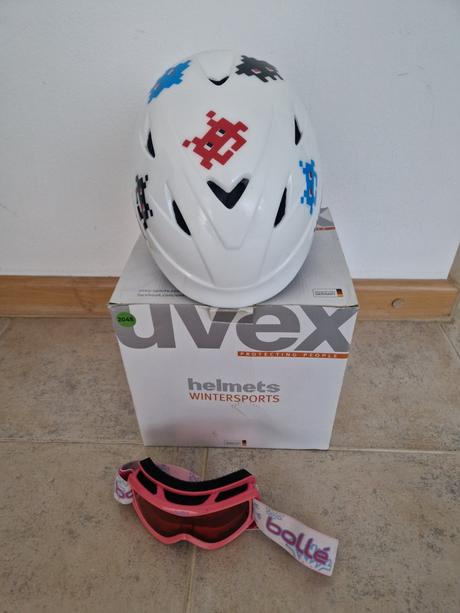 Prilba uvex xs, okuliare bolle xs, uvex,xs