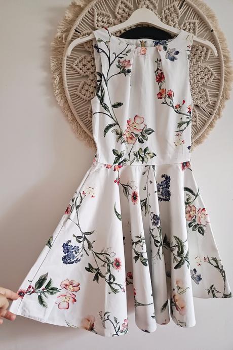 Elegantné kvetované šaty closet london, xs