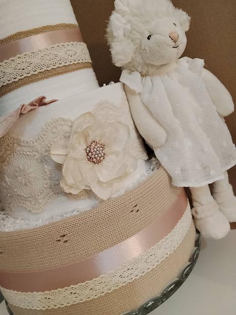 Luxusná plienková torta little luxury baby,