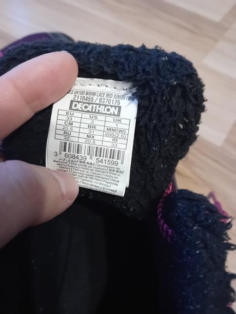 Zimne topanky, decathlon,33