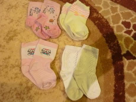 Ponožky pre dievčatko 5ks, 17