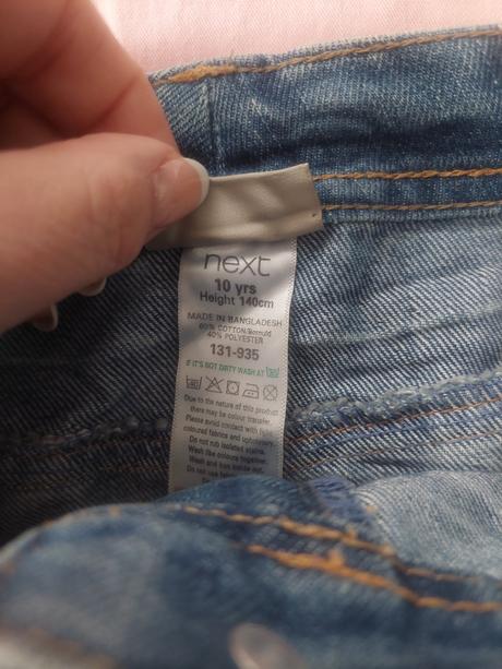 Next + zara - 2 x riflova minisukna, next,140