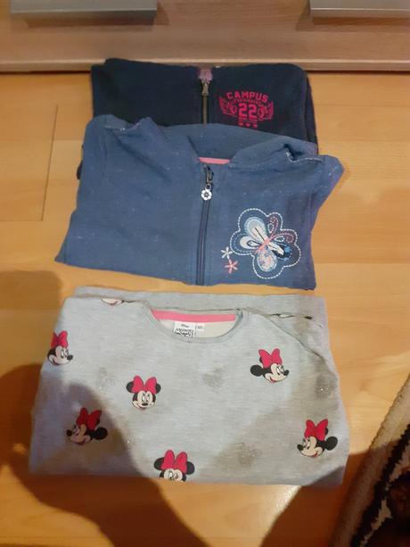 Mix oblečenia č.110 až č.128, 122–134